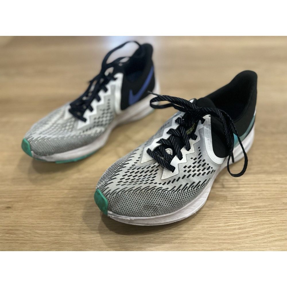 Womens Nike Zoom Winflo 6 AQ8228-001 Gray Running Shoes Sneakers Size 9‎